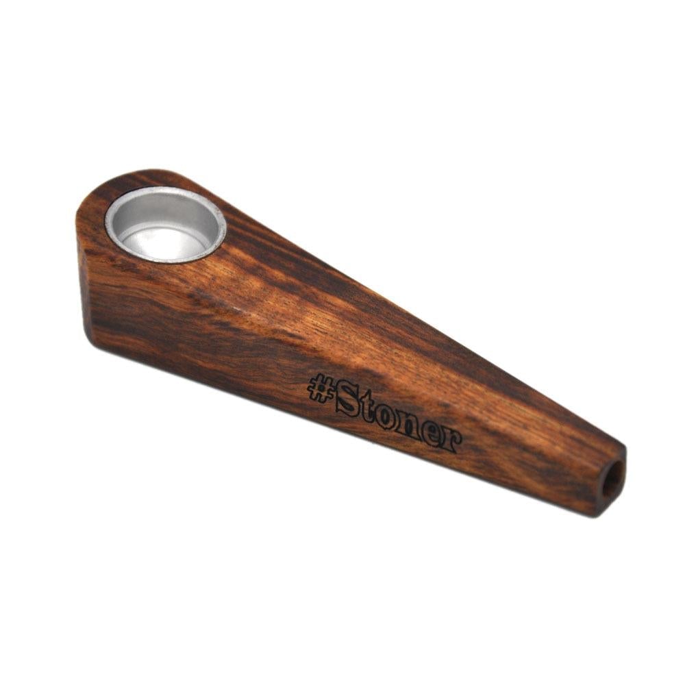 Briar Wooden Portable Pipe ( Random Color )