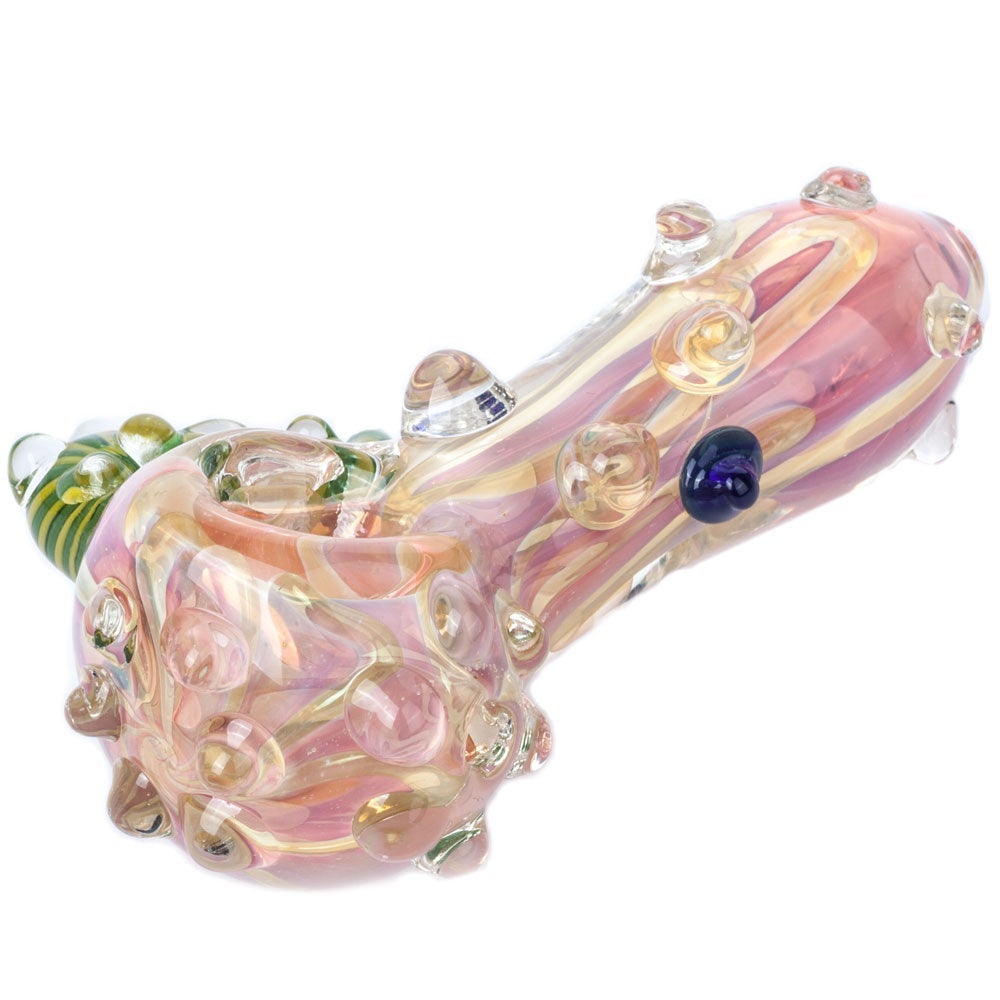 Horn Fumed Glass Pipe