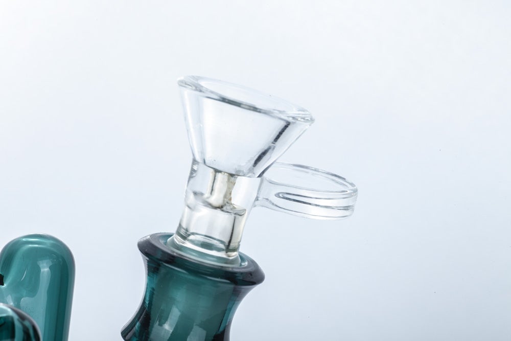 11 Recycler Glass Bong