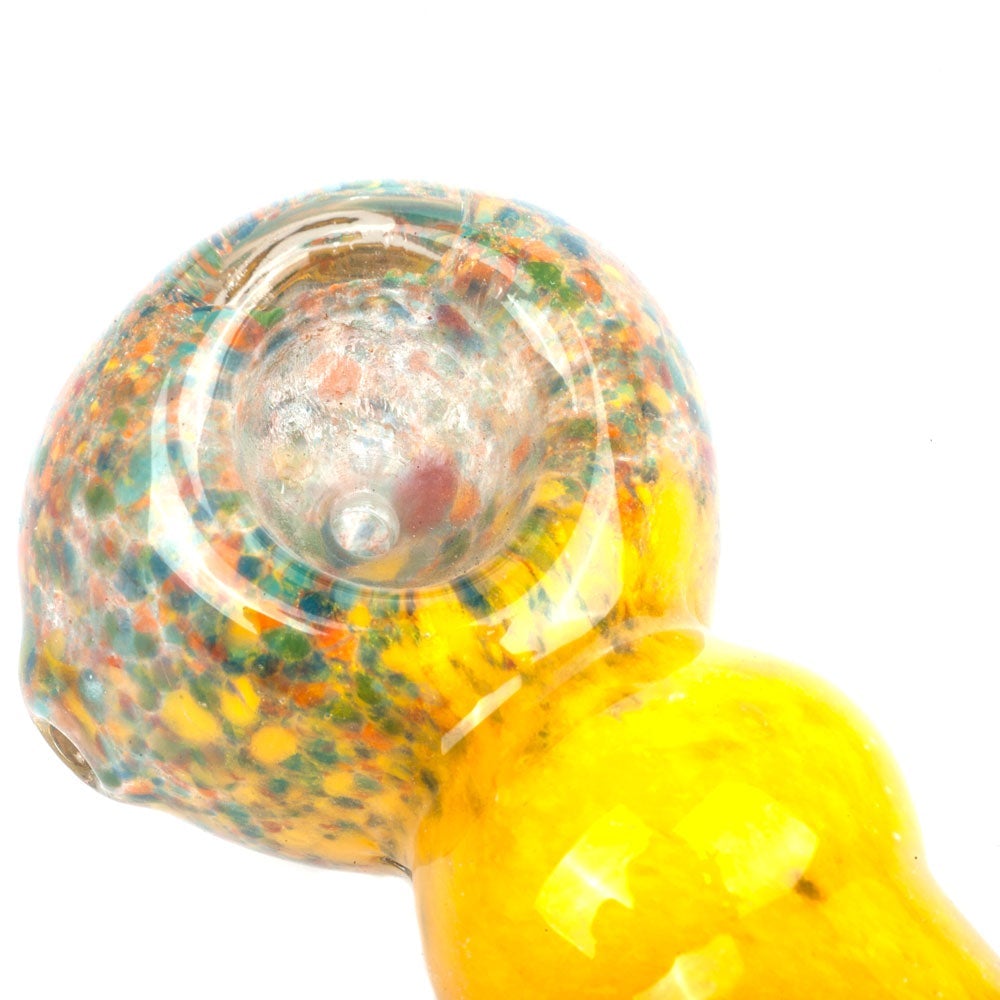 Fritted Pattern Mini Glass Pipe