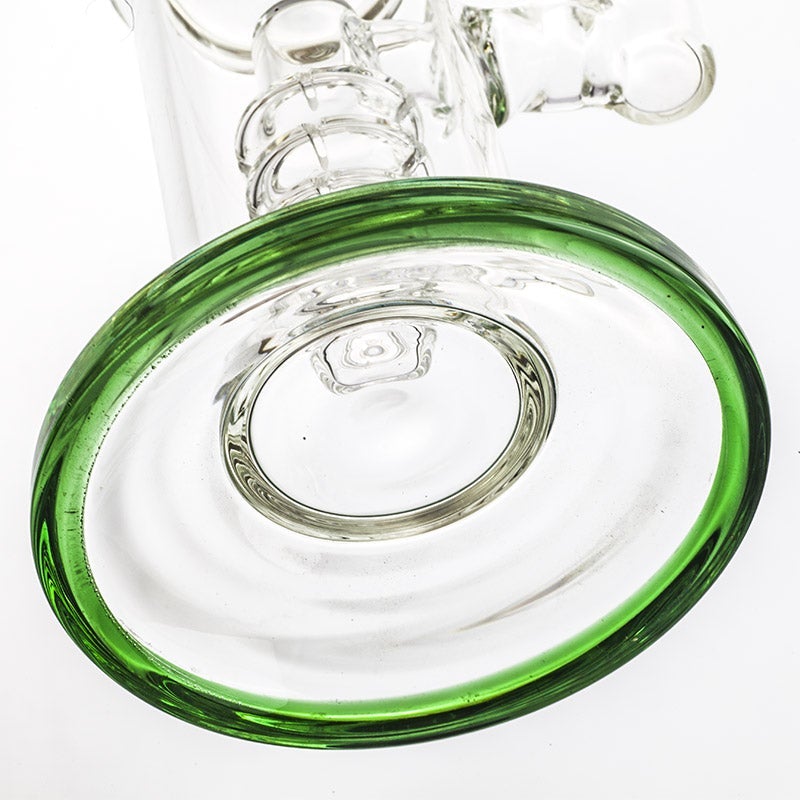 11.8 Matrix Perc Clear Glass Bong