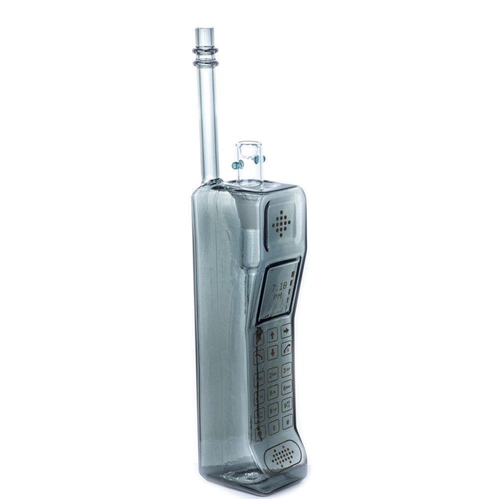 80s Cell Phone Retro Glass Bong (Random Color)