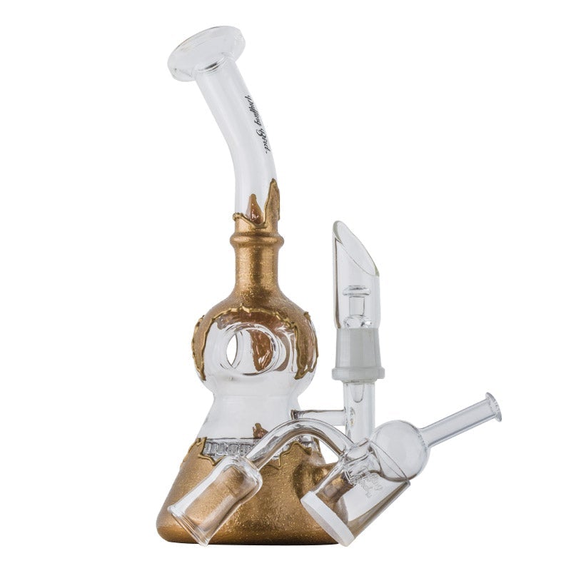 Paint Coated Dab Rig Set w/ Quartz Banger and Carb Cap