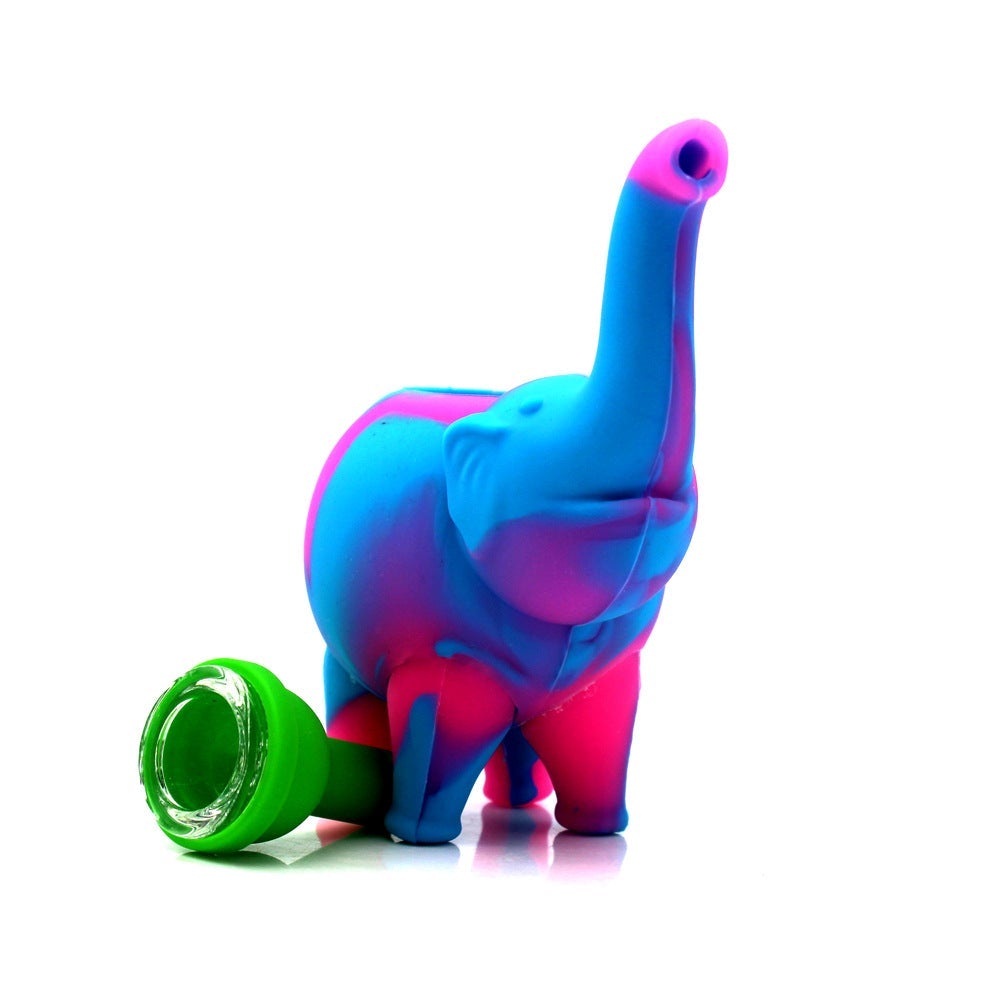 Elephant Silicone Weed Bowl / Dab Pipe