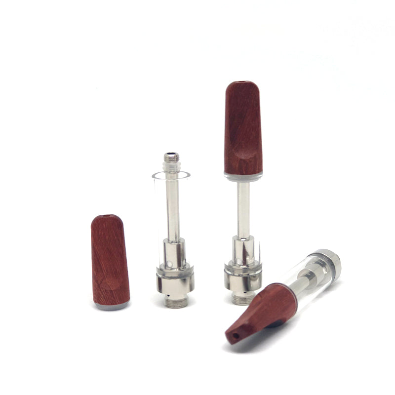 Wooden Mouthpiece Vape Cartridge