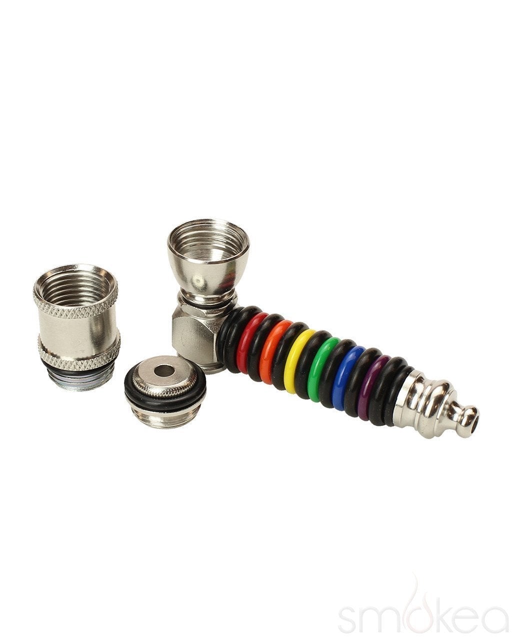 Big Pipe 2.75 Pride Fruit Stripe Big Bowl Metal Pipe