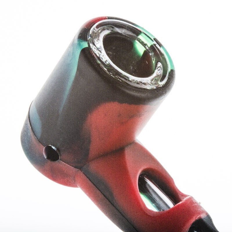 Silicone Glass Weed Pipe