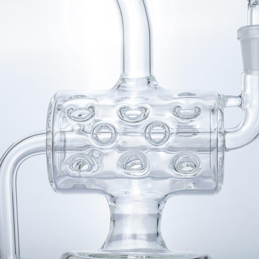 9 Swiss Cylinder Perc Bong