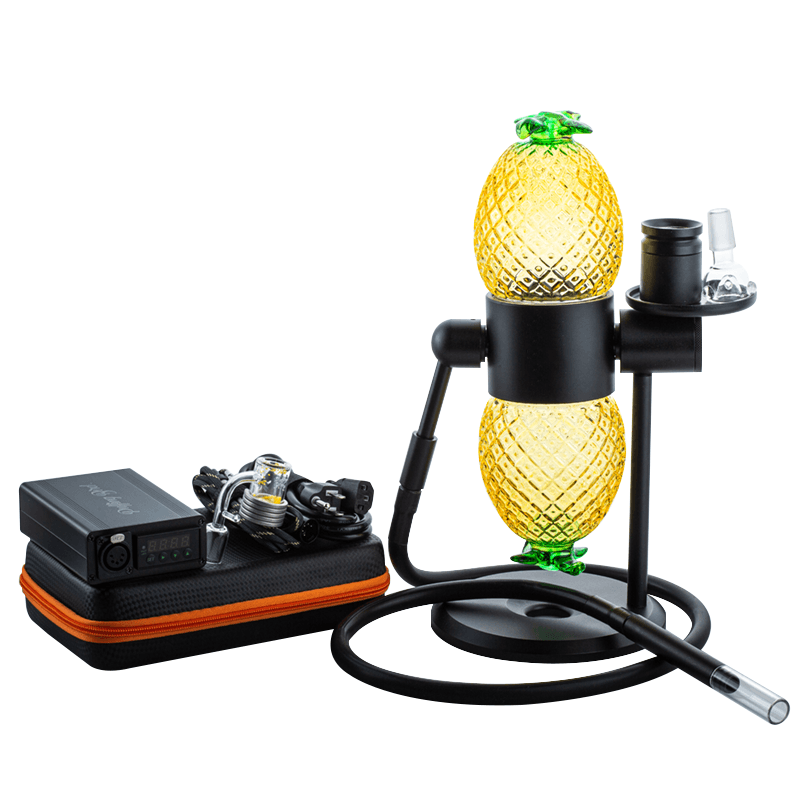 Pineapple Gravity Bong Thermochromic Banger Enail Bundle