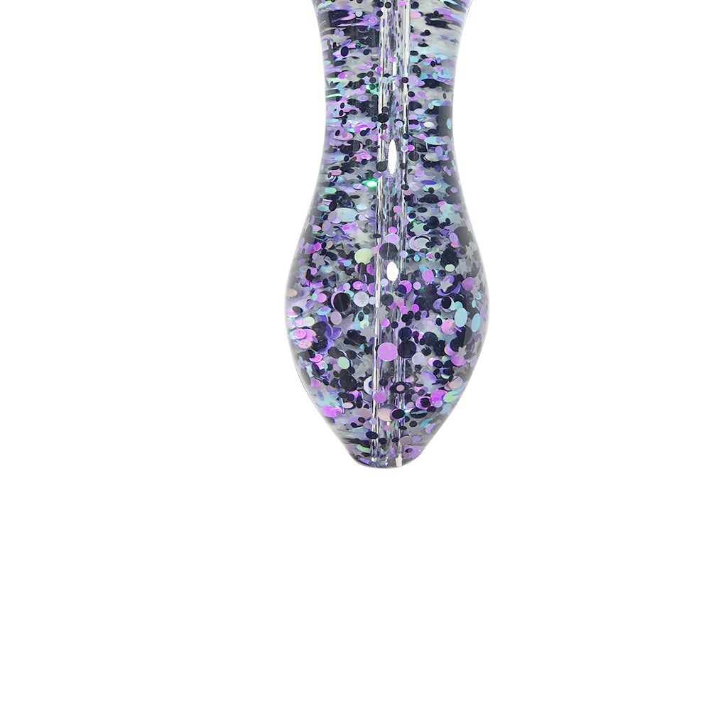 Sparkly Glitter Glass Pipe (Random Color)