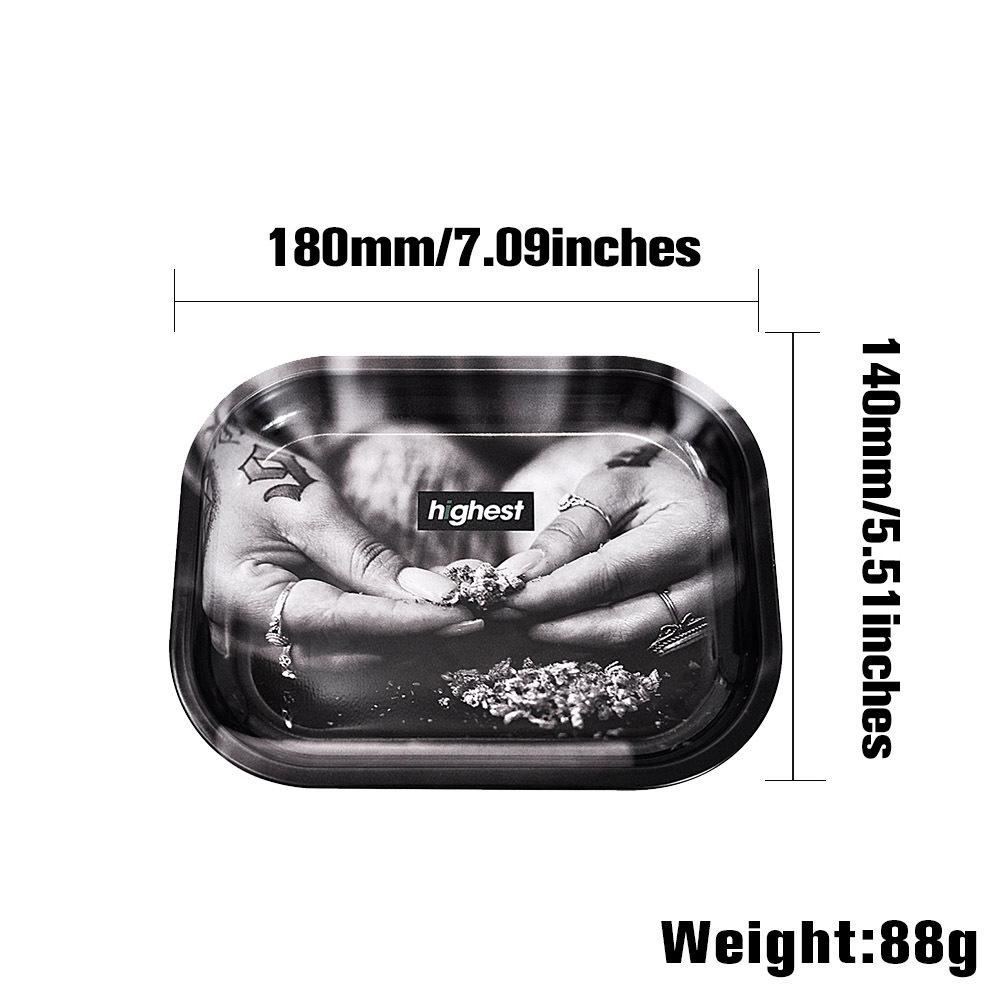 Cartoon Pattern Printing Cigarette Rolling Tray