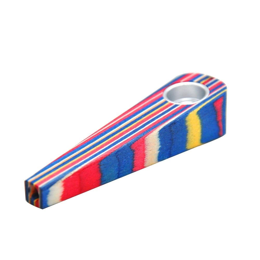 Colorful Wooden Portable Pipe(Random Color)
