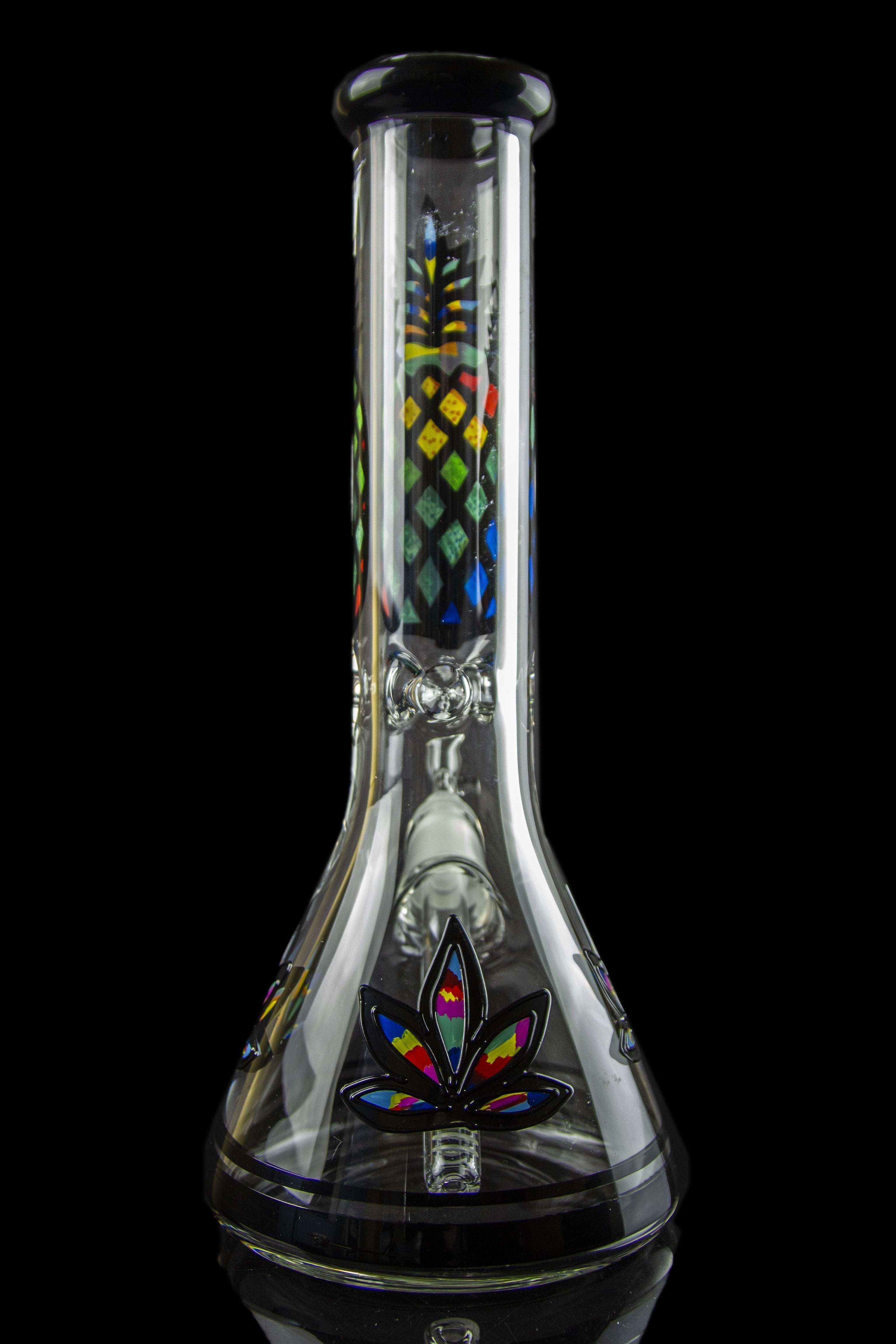 Psychedelic Pineapple Beaker Bong