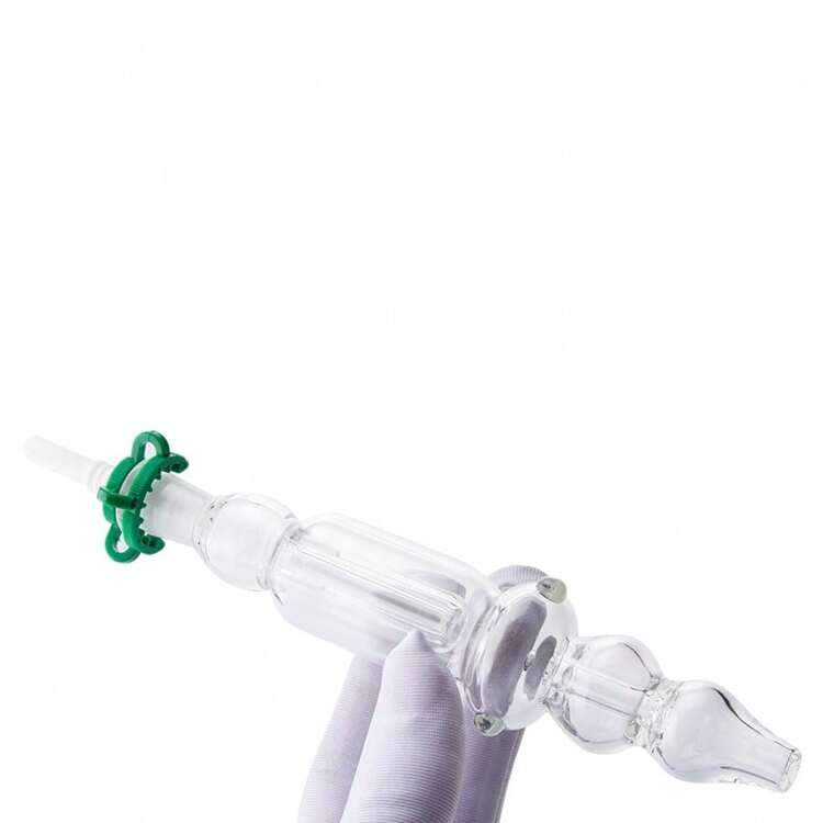 10mm Glass Dab Straw Zipper Pouch Packaging
