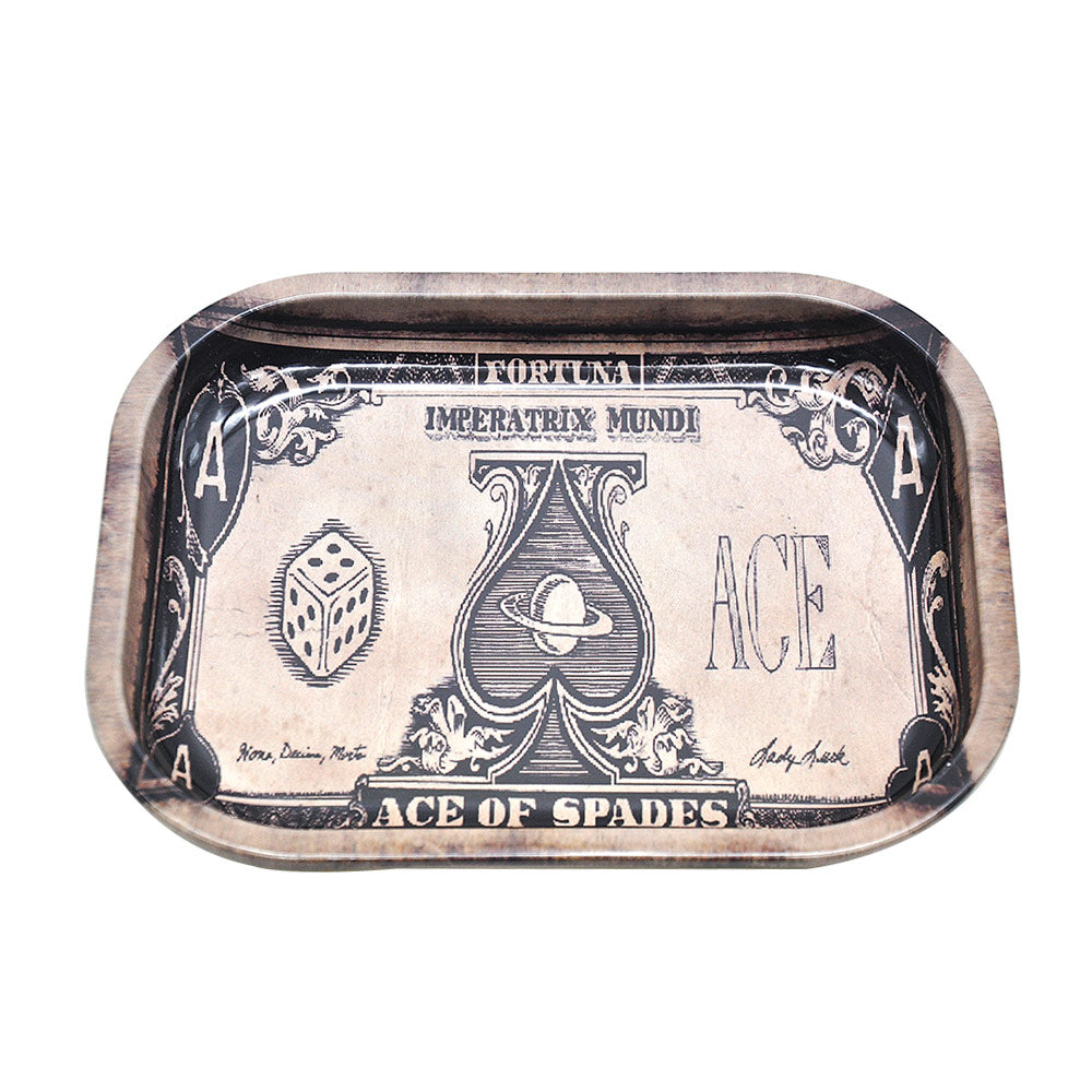 Ace of Spades Rolling Tray