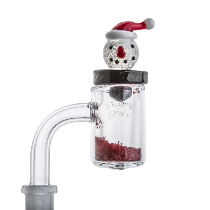 Thermochromic Banger Red Glass - By Puffing Bird