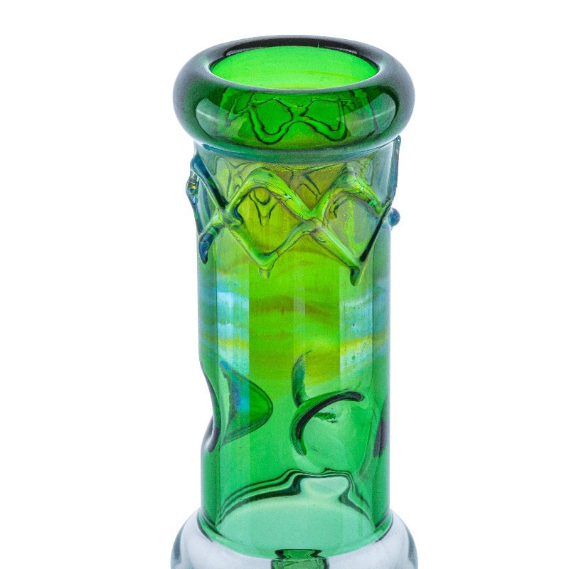 11 Spiral Perc Glass Beaker Bong