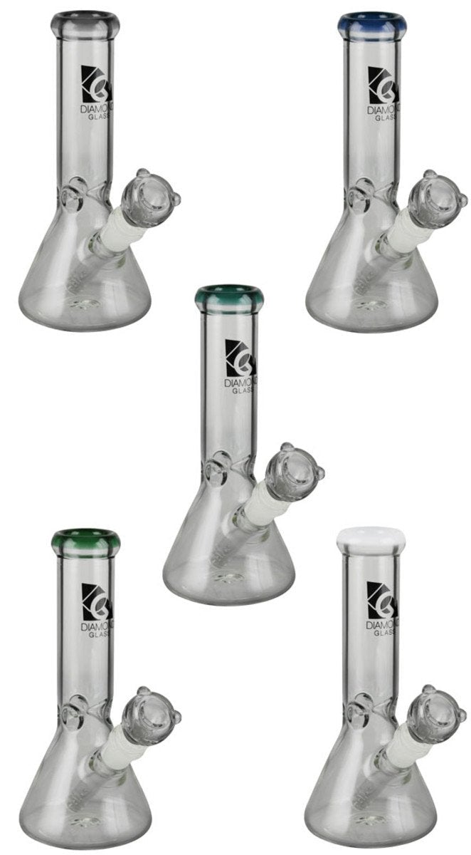 Diamond Glass 8 Classic Beaker Bong
