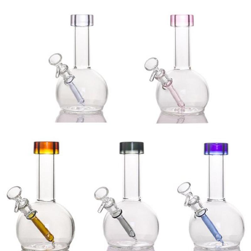 Mini Clear Portable Water Bottle Dab Rig