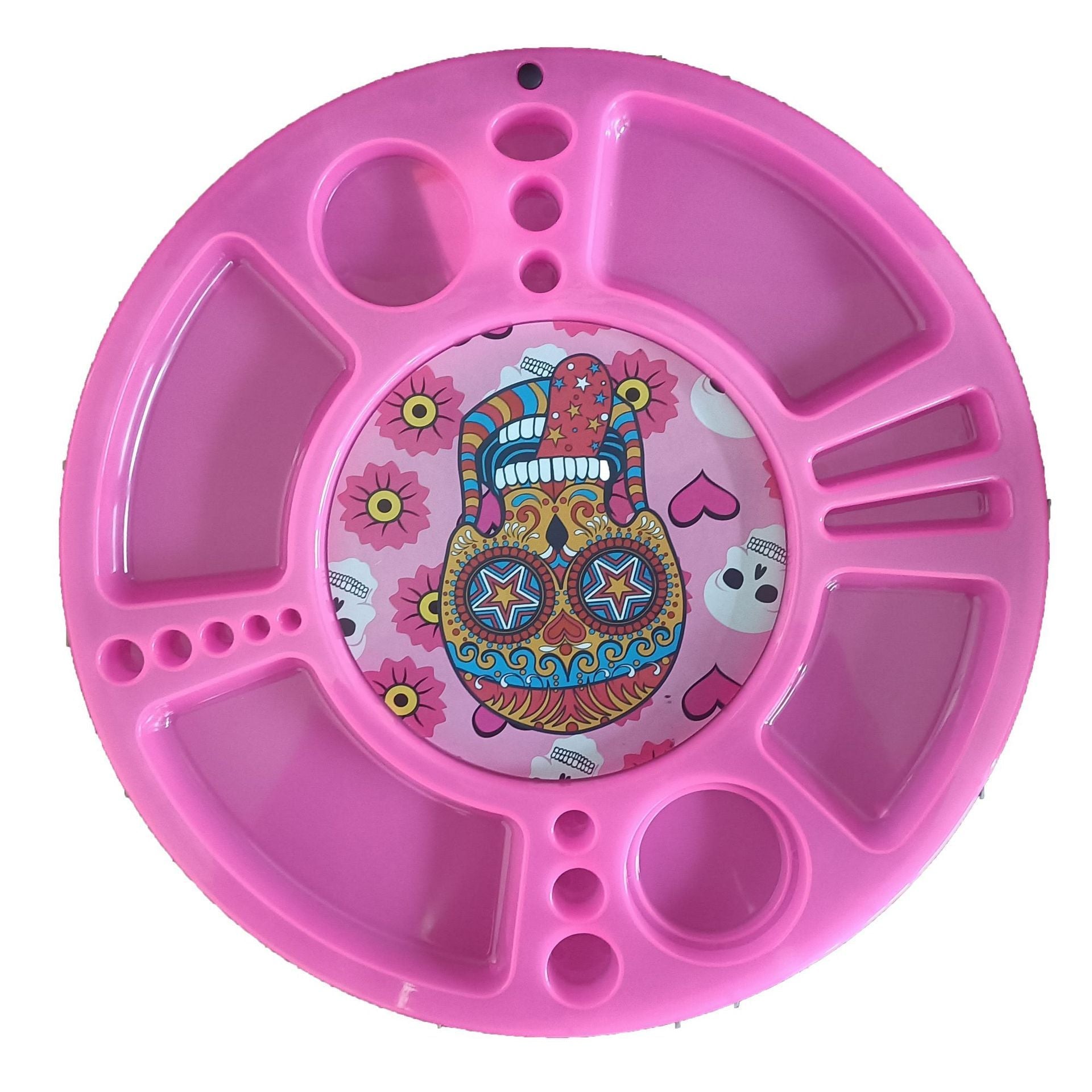 Flip LED Light Disc PP Rolling Tray
