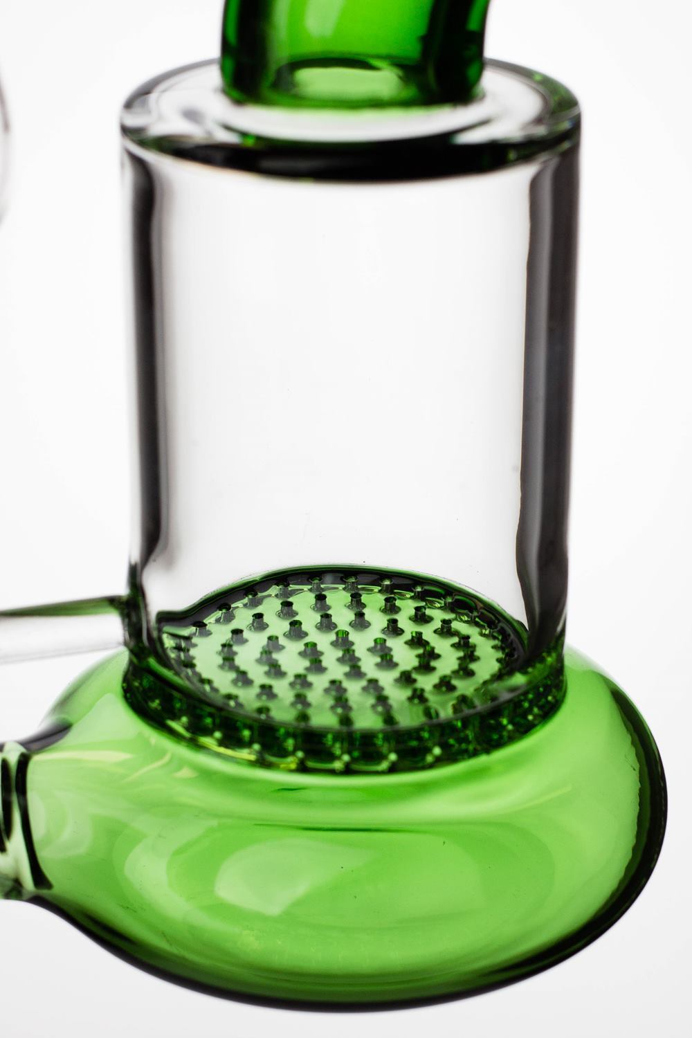 8 honeycomb flat diffused kink bubbler