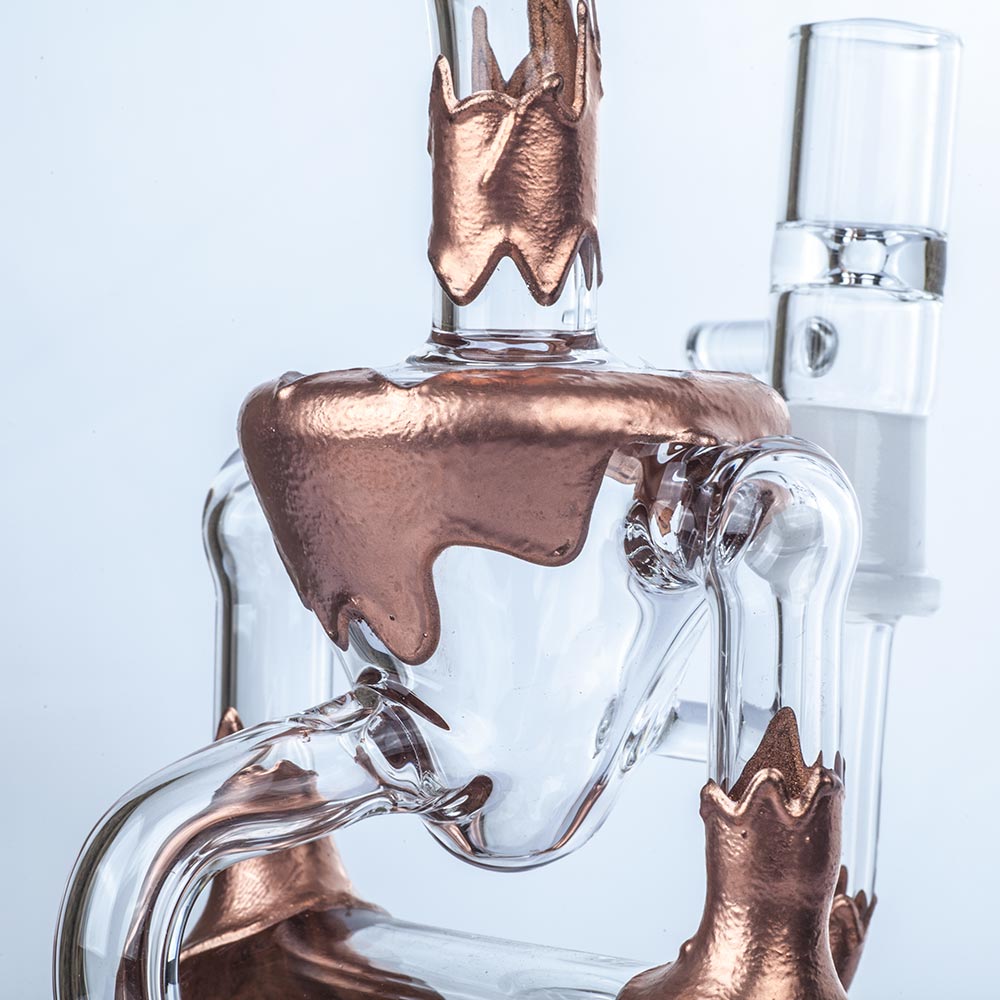 8 Dual Chamber Recycler Rig