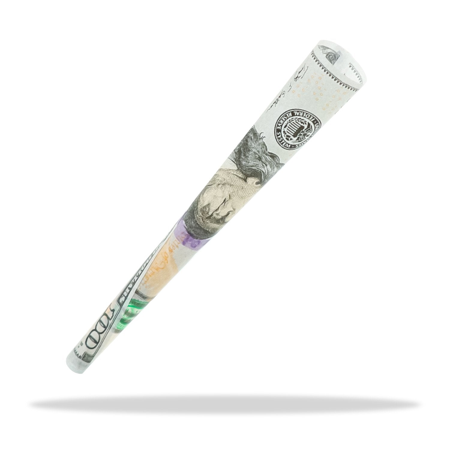 Dollar Bill Design Pre-Rolled Cones - Pack of 72