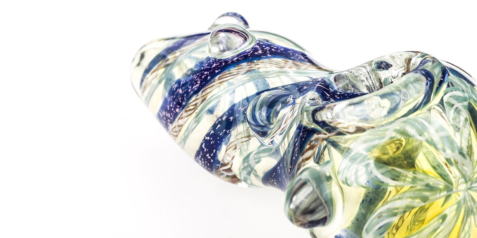 Swirl Fumed Glass Pipe