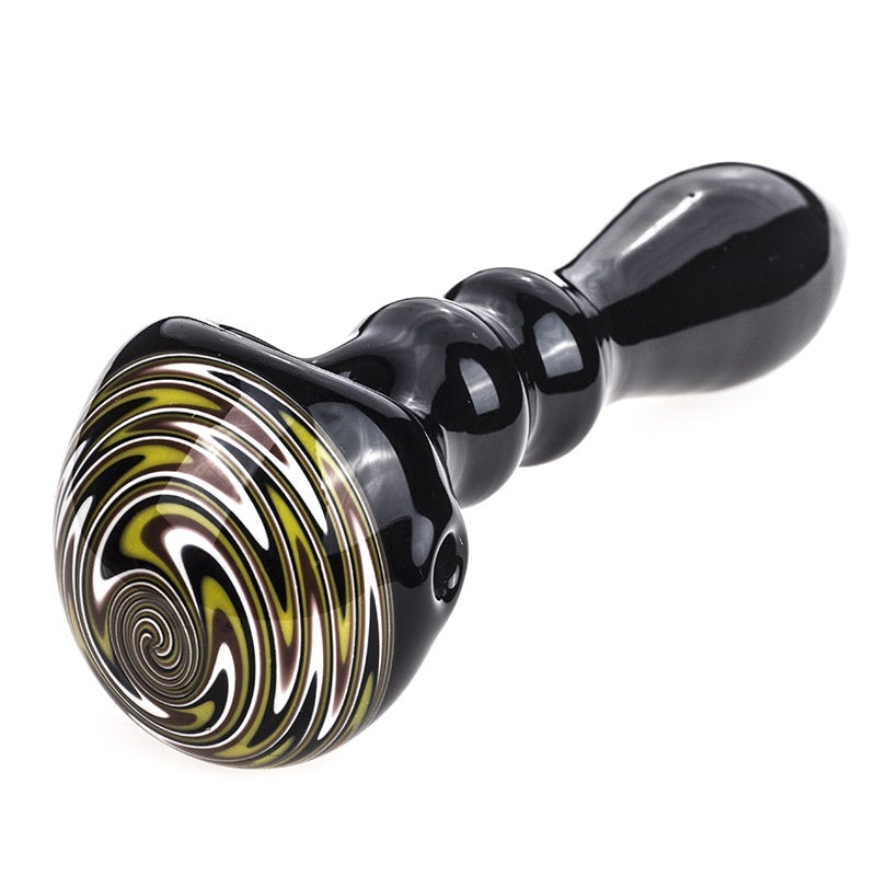 Swirl Pattern Glass Spoon Pipe