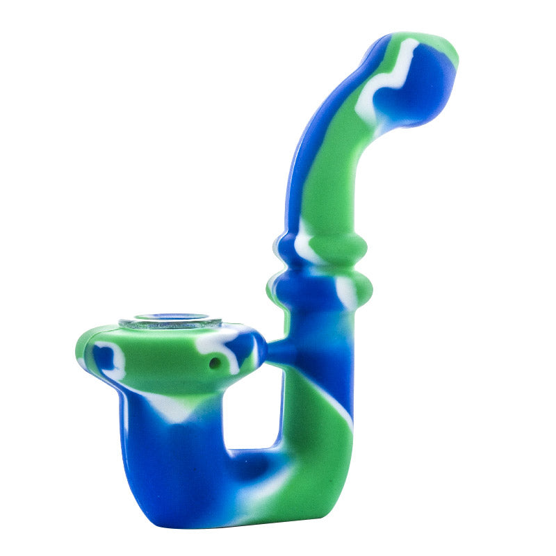 Camouflage Silicone Sherlock Pipe (Random Color)