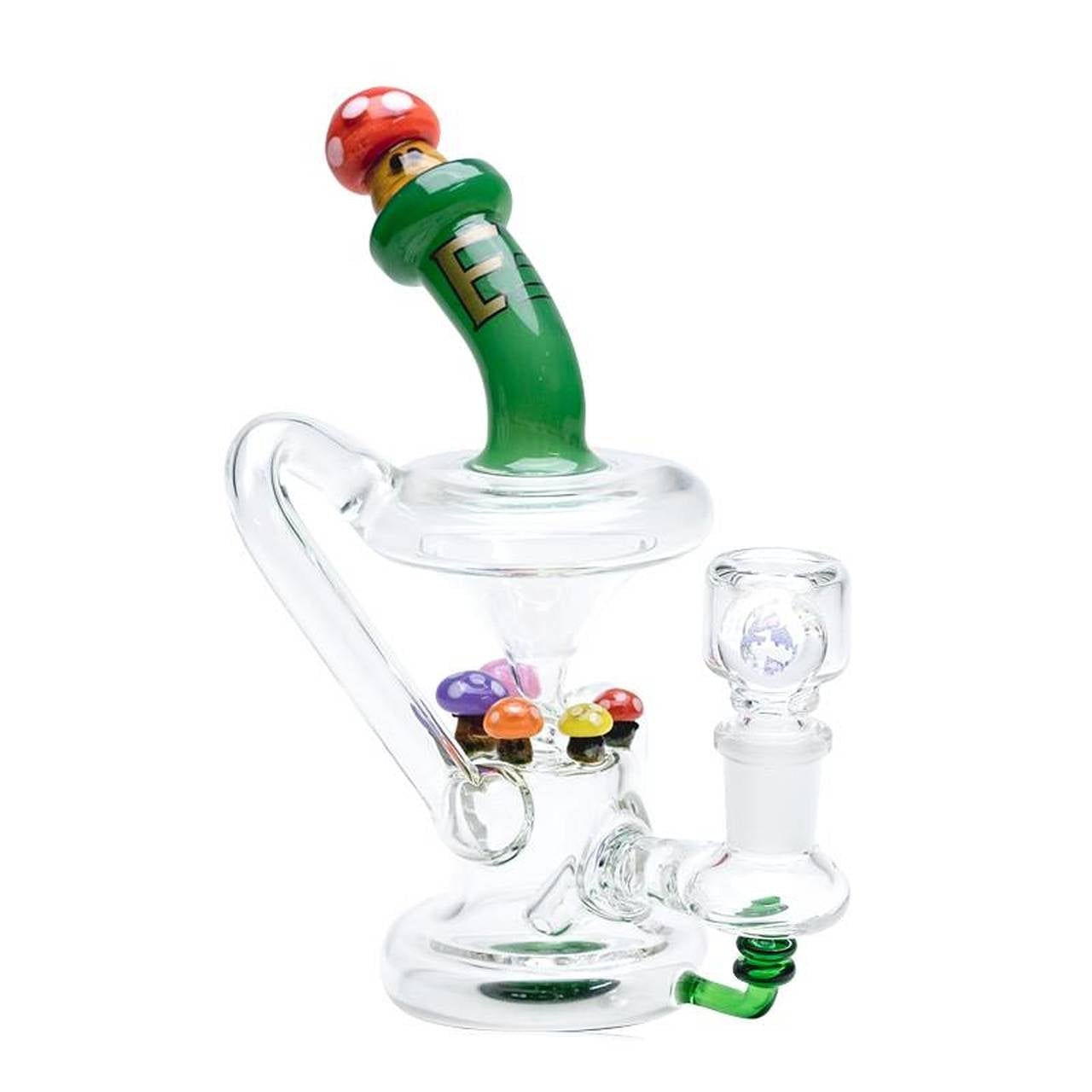Empire Glassworks - Recycler Mini Rig - Mushroom
