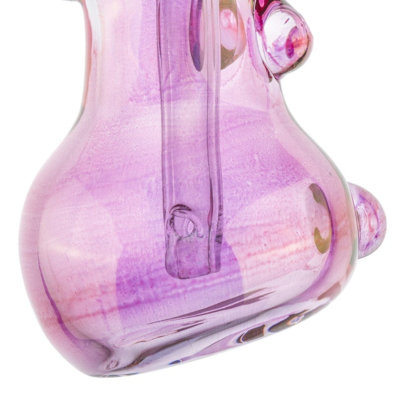 Violet Glass Sherlock Bubbler