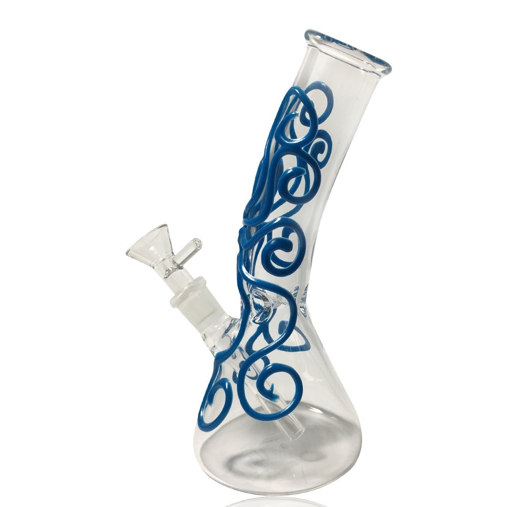 8 Octopus Glow-In-The-Dark Bong