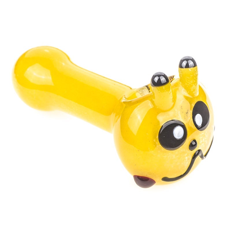 Pikachu Glass Spoon Pipe - PuffingBird AU