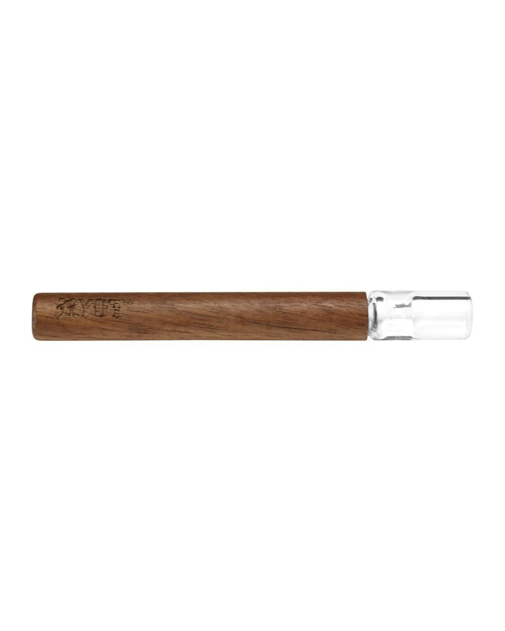 RYOT 9mm Large Wood One Hitter Bat w/ Glass Tip
