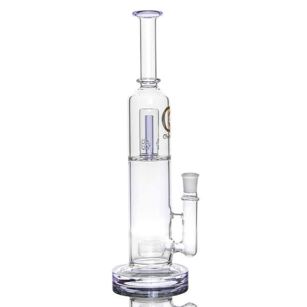 16 inch Glass Bong with Flower of Life perc to SOL Showerhead perc 18.8mm