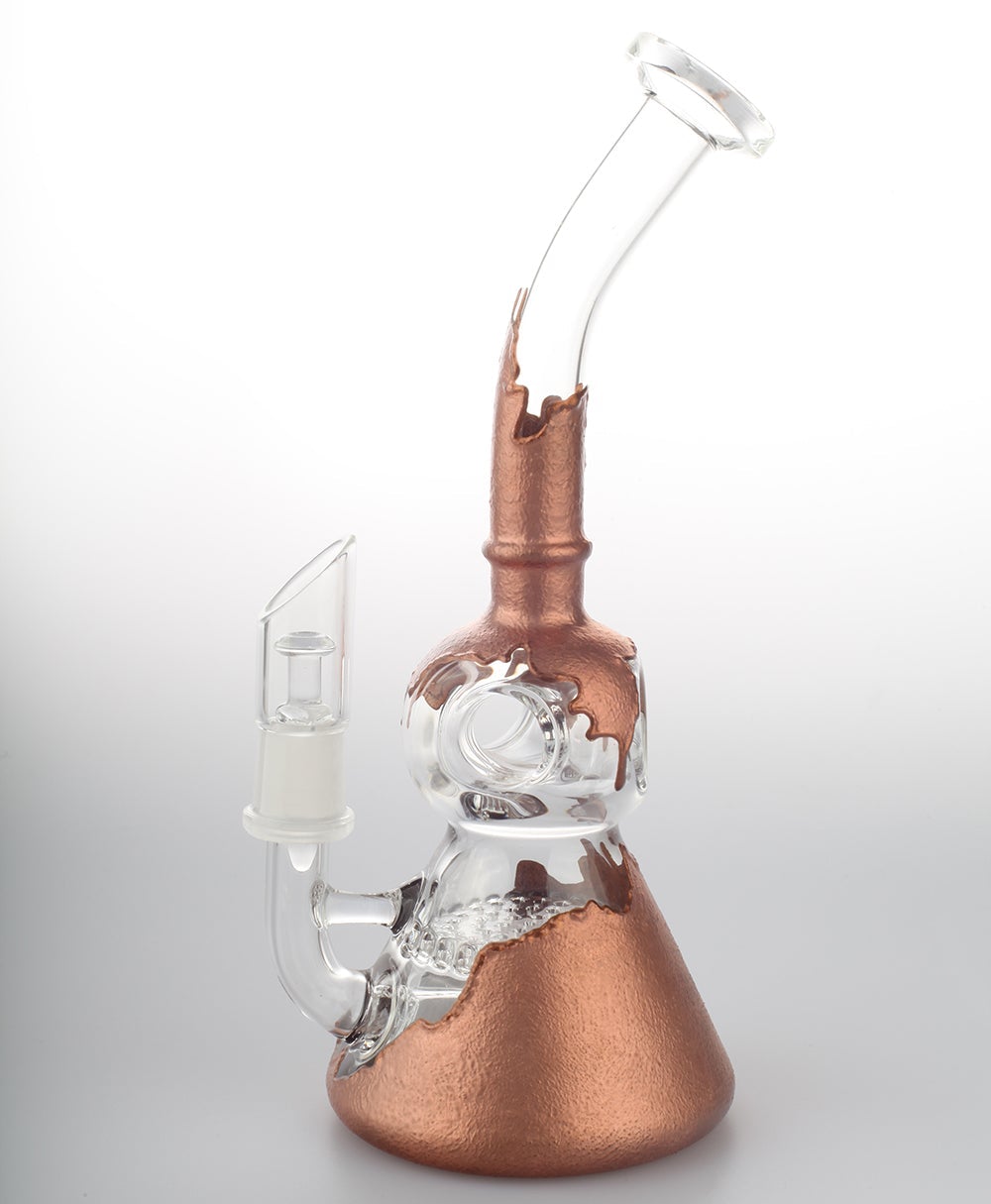 7.5 Paint Coated Honeycomb Dab Rig