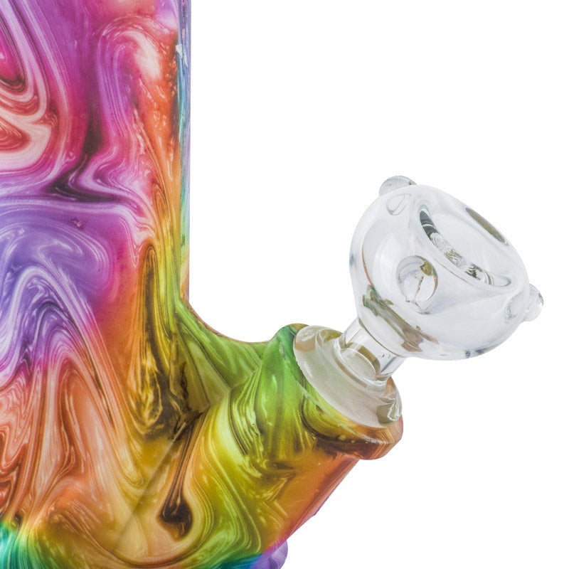14.5 Detachable Straight Tube Silicone Bong