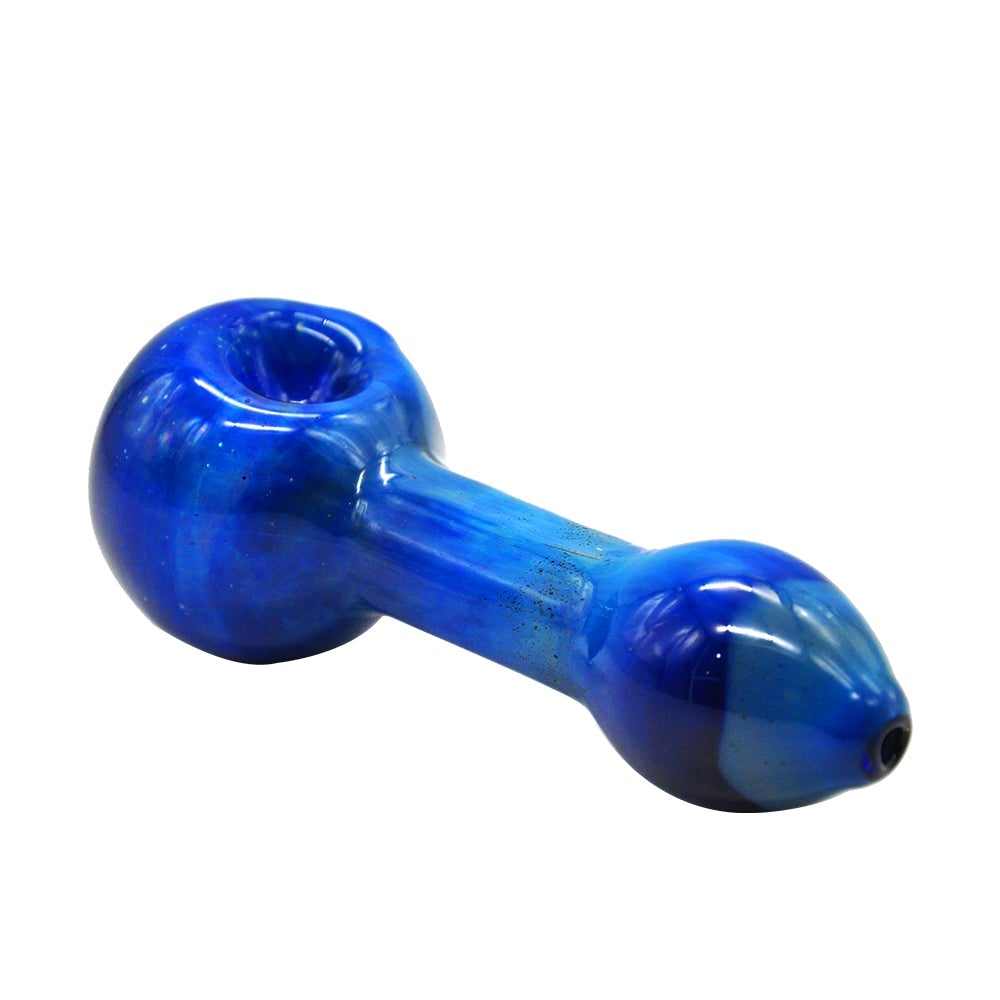 Blue Glass Marijuana Pipe - PuffingBird AU