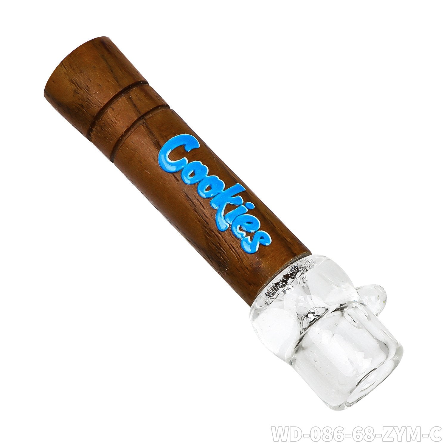 2.64 COOKIES Wood Weed Pipe