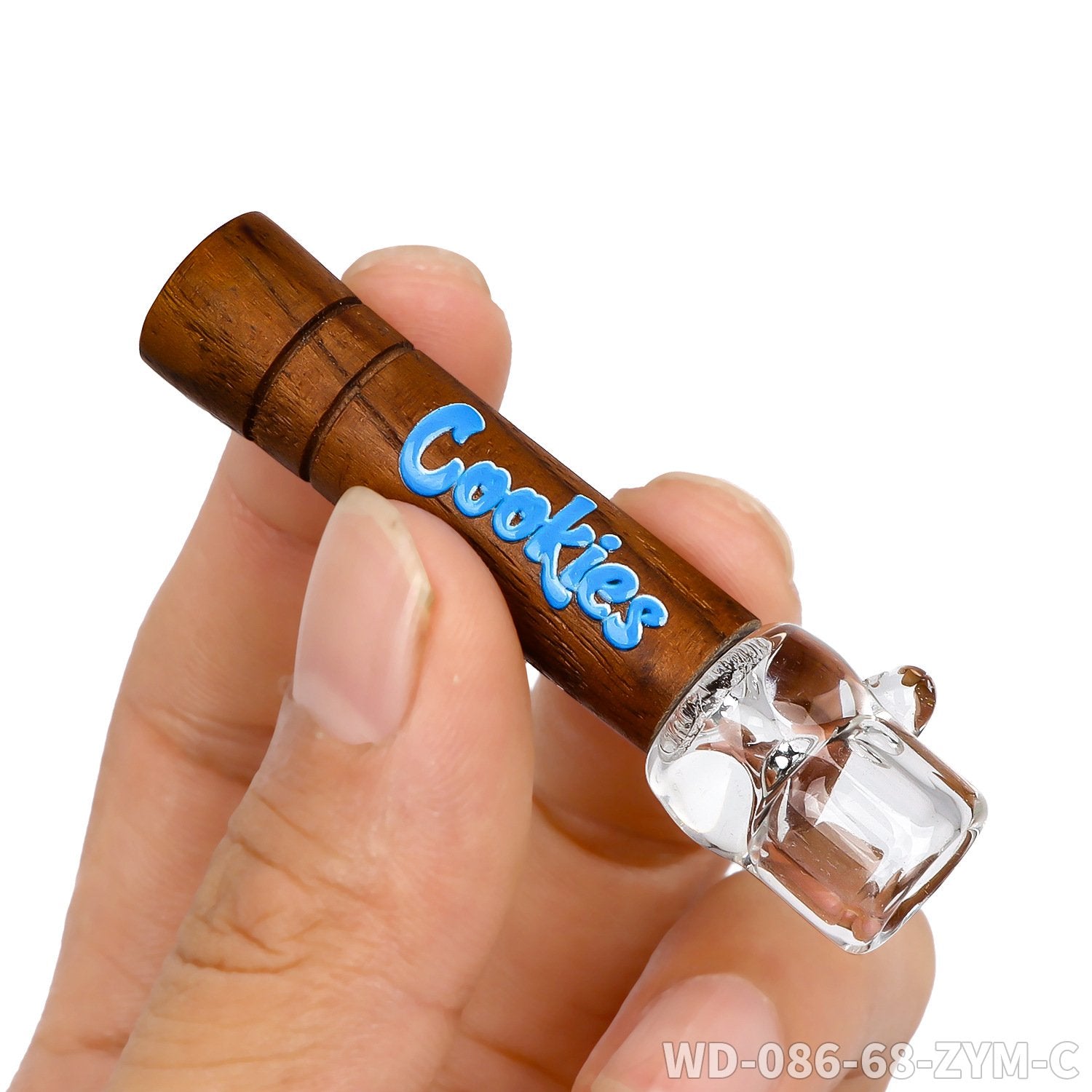 2.64 COOKIES Wood Weed Pipe