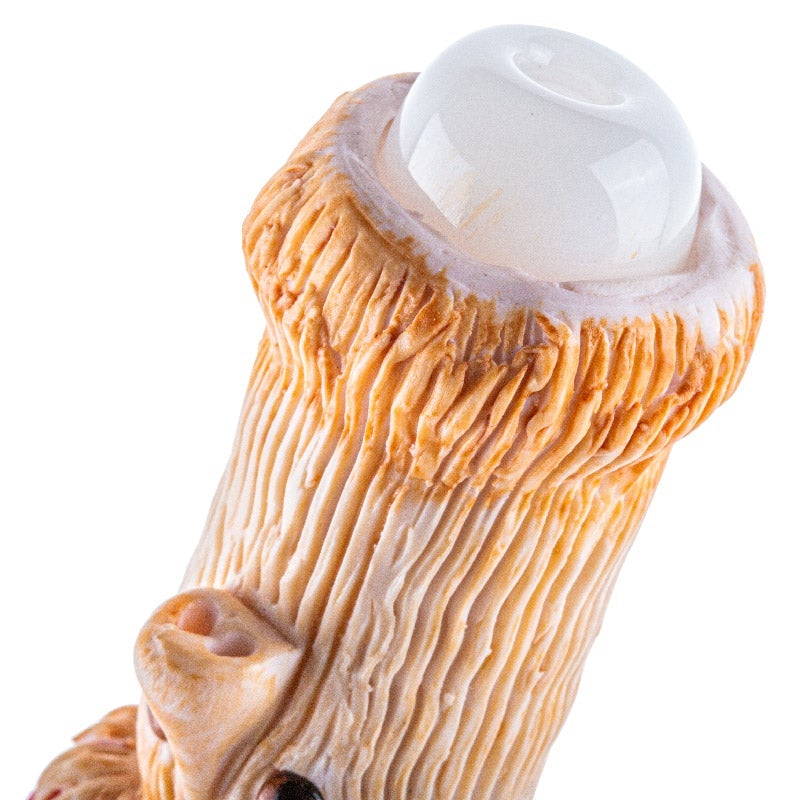 Mushroom Shape Glass Weed Pipe