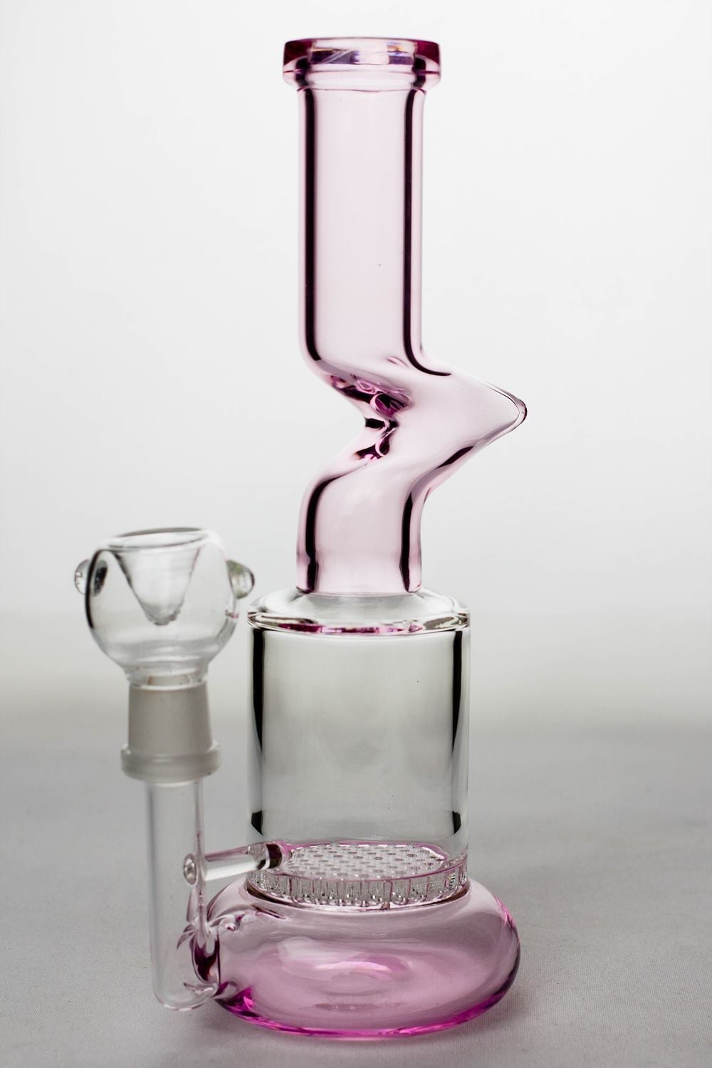 8 honeycomb flat diffused kink bubbler