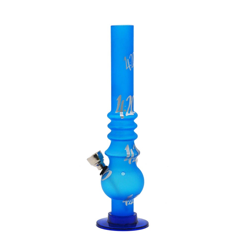 8 Acrylic Bong 420 Pattern(Random Color)