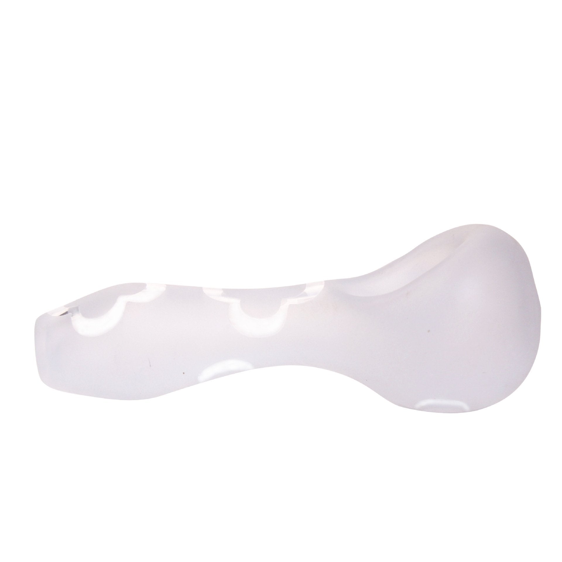 4.4 Frosted Glass Spoon Pipe