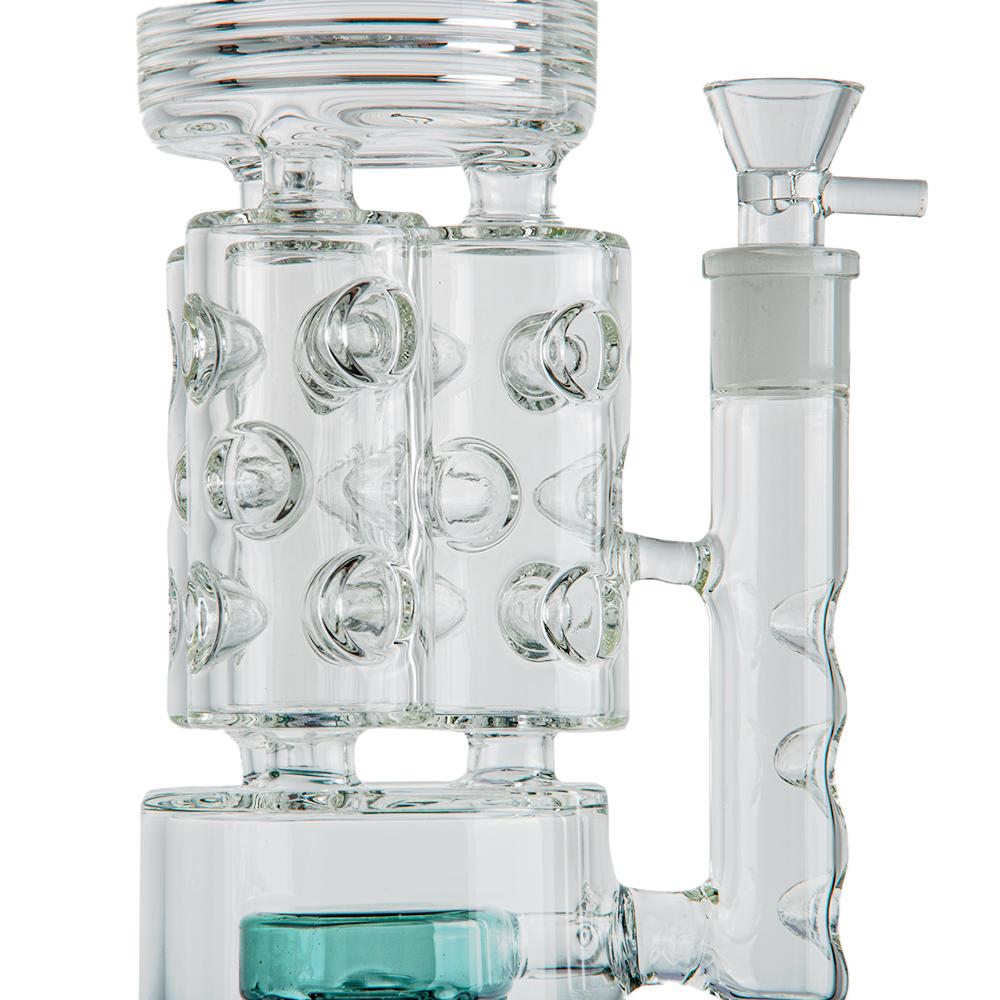 17.7 Thick Glass Perc Bong