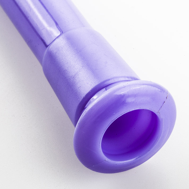 4.7 18mm To 14mm Acrylic Slitted Diffuser Downstem (Purple)