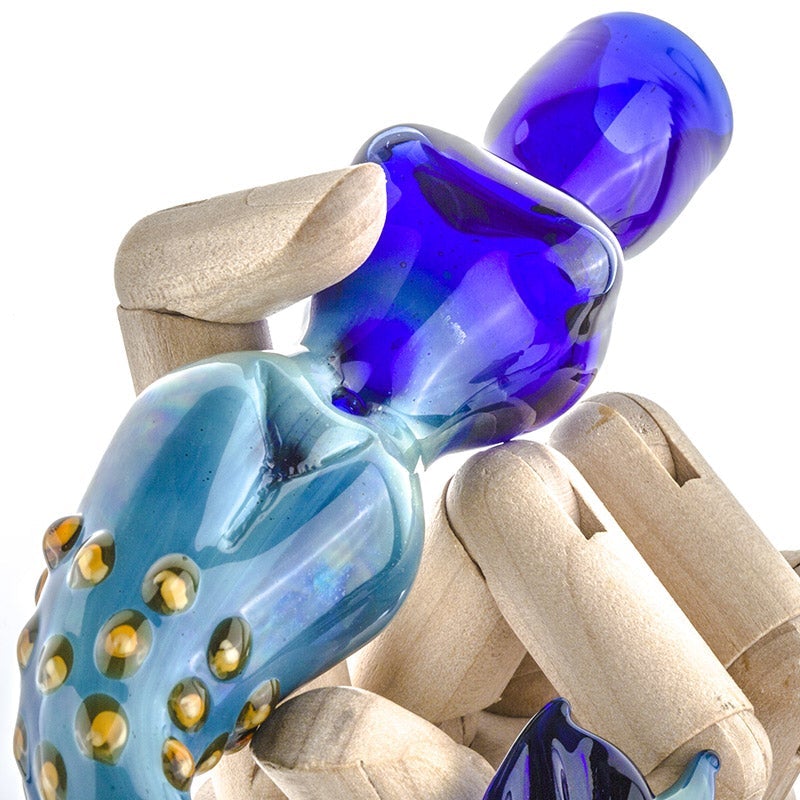 Mermaid Novelty Glass Hand Pipe
