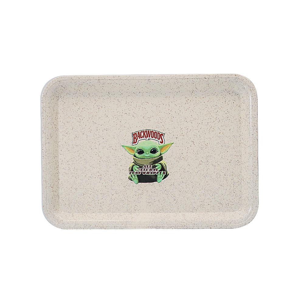 Multi Pattern Plastic Cigarette Rolling Tray