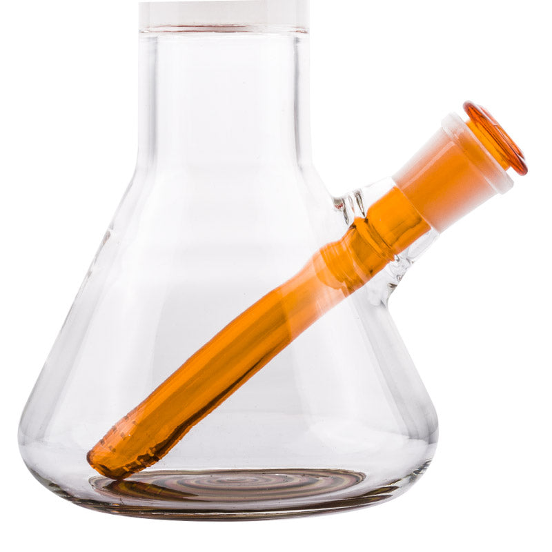5.5 18mm To 14mm Acrylic Slitted Diffuser Downstem (Orange)